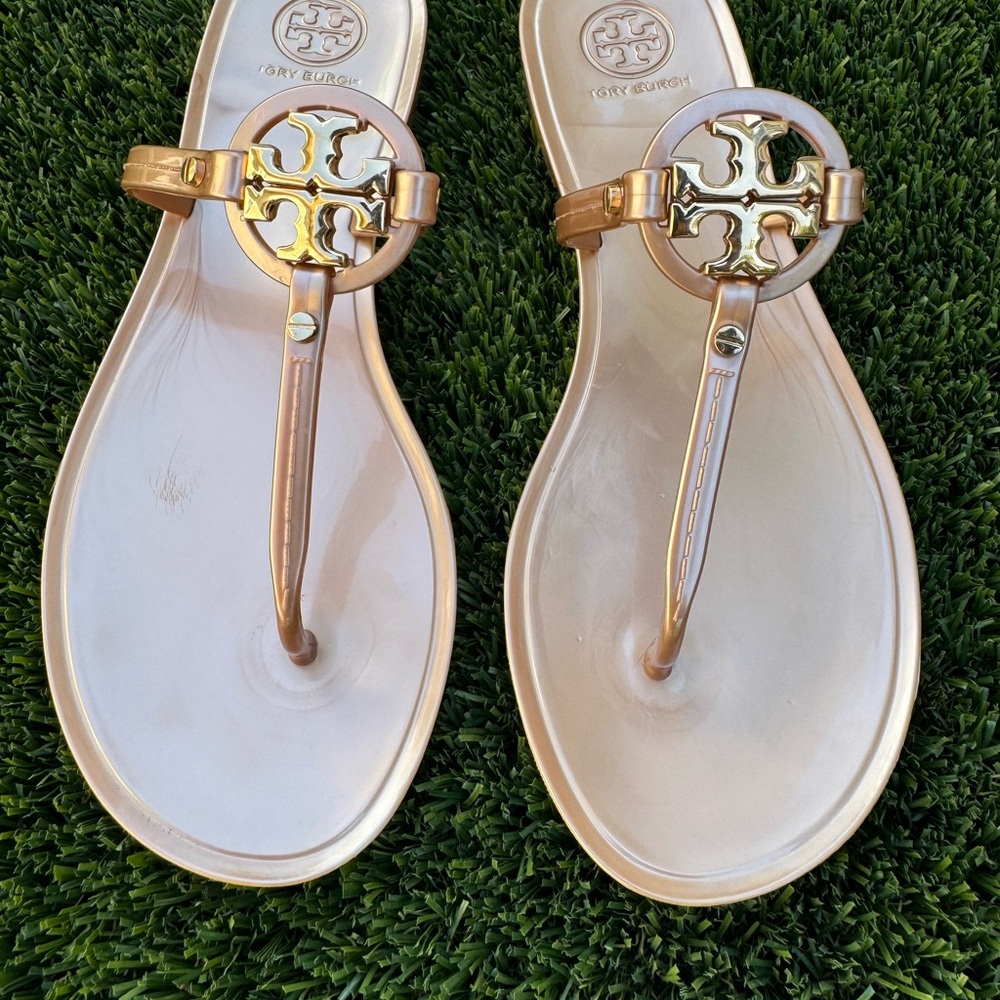 Tory Burch mini miller jelly slides